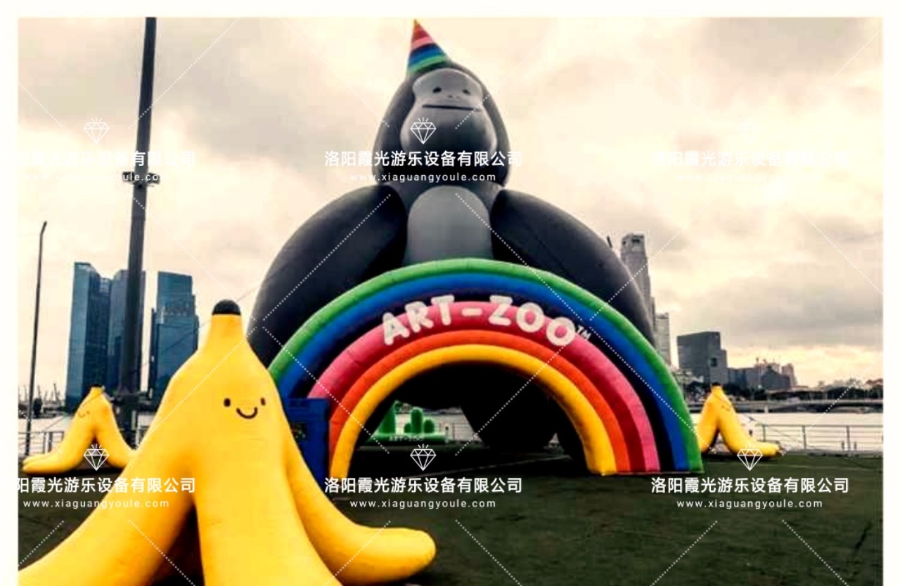 滁州香蕉大型充气城堡乐园